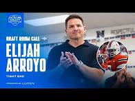 Video thumbnail for Elijah Arroyo Gets The Draft Call | 2025 NFL Draft