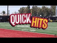 Video thumbnail for Quick Hits with Keely: USC Football finishes its 2025 Spring Camp with Close Bond