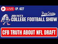 Video thumbnail for CFB Truth About NFL Draft | Sheduer & Ewers Slide | James Franklin vs Fans | 2025’s Biggest What-Ifs
