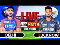 Video thumbnail for Live: LSG vs DC, IPL 2025 Live Score | Live Cricket Match Today | Lucknow vs Delhi | 1st Innings