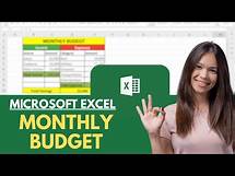 Video thumbnail for Create a Monthly Budget Planner in Excel | Step-by-Step Guide