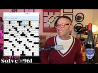 Video thumbnail for Sunday NYT Crossword by Brandon Koppy & a Limited Edition 2020 Appassimento! Let's Wine Down!🍷