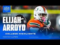 Video thumbnail for Elijah Arroyo College Highlights | 2025 NFL Draft