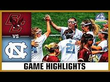 Video thumbnail for Boston College vs. North Carolina Game Highlights | 2025 ACC Women's Lacrosse Championship