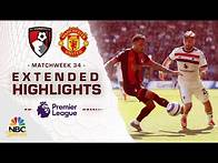 Video thumbnail for Bournemouth v. Manchester United | PREMIER LEAGUE HIGHLIGHTS | 4/27/2025 | NBC Sports
