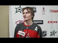 Video thumbnail for Cole Reschny | World U18 Championship Quarterfinal Post-Game