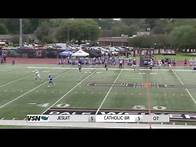 Video thumbnail for Wilson Frischhertz 2 state championship winning goals for Jesuit lacrosse
