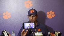 Video thumbnail for Clemson's Dabo Swinney talks about annual Orange and White Spring game
