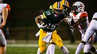 Video thumbnail for Tuscaloosa County's CJ Hutchins rushing TD in win over Oak Mountain