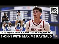 Video thumbnail for One-on-One with Maxime Raynaud: The Most Skilled Big in the 2025 NBA Draft