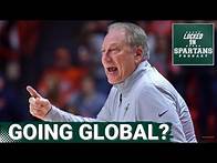 Video thumbnail for MSU basketball on GLOBAL search for point guard with Noam Yaacov? | What MSU opponent got better?