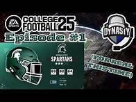 Video thumbnail for Michigan State Spartans CFB25 Dynasty |Live Gameplay|