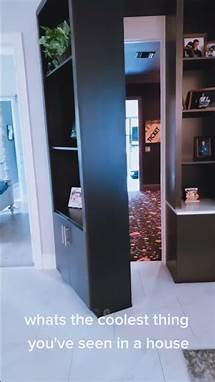 Video thumbnail for 🤯 Secret Bookcase Door REVEAL! Hidden Home Theater 🚪🍿