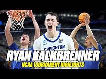 Video thumbnail for Ryan Kalkbrenner career March Madness highlights