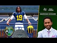 Video thumbnail for ESPN’s Desmond Howard on Michigan’s Future with Top-Ranked Bryce Underwood | The Rich Eisen Show