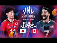 Video thumbnail for Canada 🇨🇦 vs. Japan 🇯🇵 - VNL 2024 | Full Match - Week 3