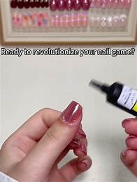 Video thumbnail for Glue & Go! ✨ The easiest way to apply press-on nails for a flawless manicure in minutes!