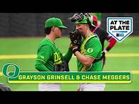 Video thumbnail for Spotlighting Grayson Grinsell & Chase Meggers | Oregon Baseball | At The Plate