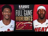 Video thumbnail for #1 CAVALIERS at #8 HEAT | FULL GAME 3 HIGHLIGHTS | April 26, 2025