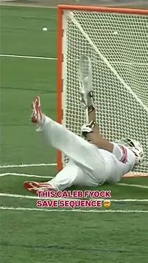 Video thumbnail for Caleb Fyock Save Sequence in Big Ten Tourney Semifinals | Ohio State Lacrosse