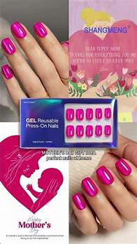 Video thumbnail for Galactic Glam for Moms 💖✨ Hot Pink Cat-Eye Nails