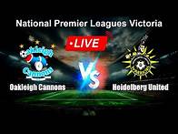 Video thumbnail for 🔴 LIVE: Oakleigh Cannons vs Heidelberg United - Live Score Today