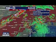 Video thumbnail for LIVE: Houston weather radar: Tornado Watch until 6 p.m. (no audio)