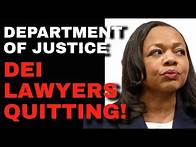 Video thumbnail for Hundreds of DOJ Staff QUIT as New Leadership DROPS Woke DEI Lawsuits!