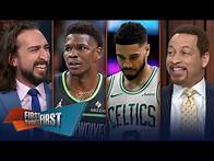 Video thumbnail for Lakers defense shines, Ant off his game & is Tatum's injury a concern? | FIRST THINGS FIRST