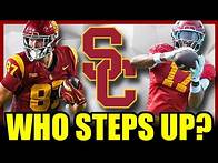 Video thumbnail for USC Football - Which Pass Catchers Step Up Behind Lemon & Lane?