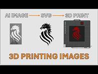 Video thumbnail for Turn AI Art into 3D Prints – SVG to Emboss in Bambu Studio