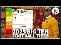 Video thumbnail for Big Ten Tiers: Where do Gophers rank heading into 2025 season?