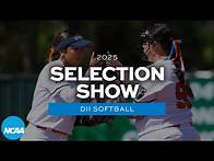 Video thumbnail for 2025 NCAA DII softball championship selection show