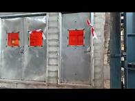 Video thumbnail for Mechatronix UL 10C , 10B Positive Pressure Fire Tests of Door Assemblies,UL