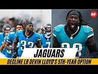 Video thumbnail for Jaguars Decline LB Devin Lloyd's 5th-Year Option