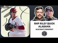 Video thumbnail for 2025 MLB Draft Interview - RHP Riley Quick, Alabama
