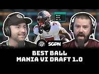 Video thumbnail for Best Ball Mania VI Draft 1.0 + NBA Playoff Picks
