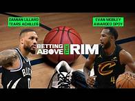 Video thumbnail for NBA Playoffs Best Bets + Damian Lillard Torn Achilles | Betting Above the Rim Podcast, 4/29/25