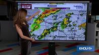 Video thumbnail for Weather Impact Alert live update: Severe threat remains for Houston area this afternoon
