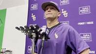 Video thumbnail for LSU coach Jay Johnson details Ashton Larson's injury he suffered v NSU