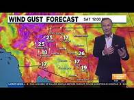 Video thumbnail for Windy weekend ahead for Arizona