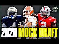 Video thumbnail for Way Too Early 2026 NFL Mock Draft: THE Biggest Names To Know