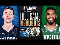 Video thumbnail for #7 MAGIC at #2 CELTICS | FULL GAME 5 HIGHLIGHTS | April 29, 2025