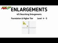Video thumbnail for Describing Enlargements GCSE Maths Revision