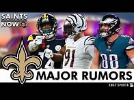 Video thumbnail for MAJOR Saints Rumors After 2025 NFL Draft: New Orleans Saints Trade Targets