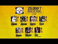 Video thumbnail for 2025 Steelers Draft Wrap Up Show | Pittsburgh Steelers