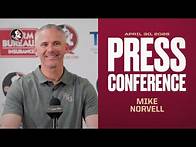 Video thumbnail for Football End of Spring Practice Press Conference