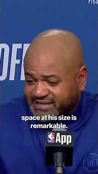 Video thumbnail for J.B. Bickerstaff can't help but tip his cap to Captain Clutch #shorts