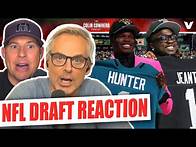 Video thumbnail for NFL DRAFT REACTION: Shedeur Sanders FALLS from 1st, Jags OVERPAID for Travis Hunter | Colin Cowherd