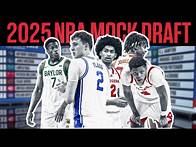 Video thumbnail for 2025 NBA Mock Draft 5.0: Pre-NBA Draft Lottery - FULL TWO Rounds